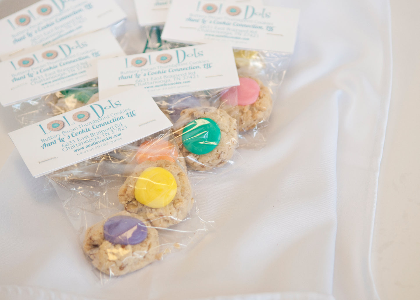 2-Count Snack Bags in Spring Colors (sold in dozen bundles)